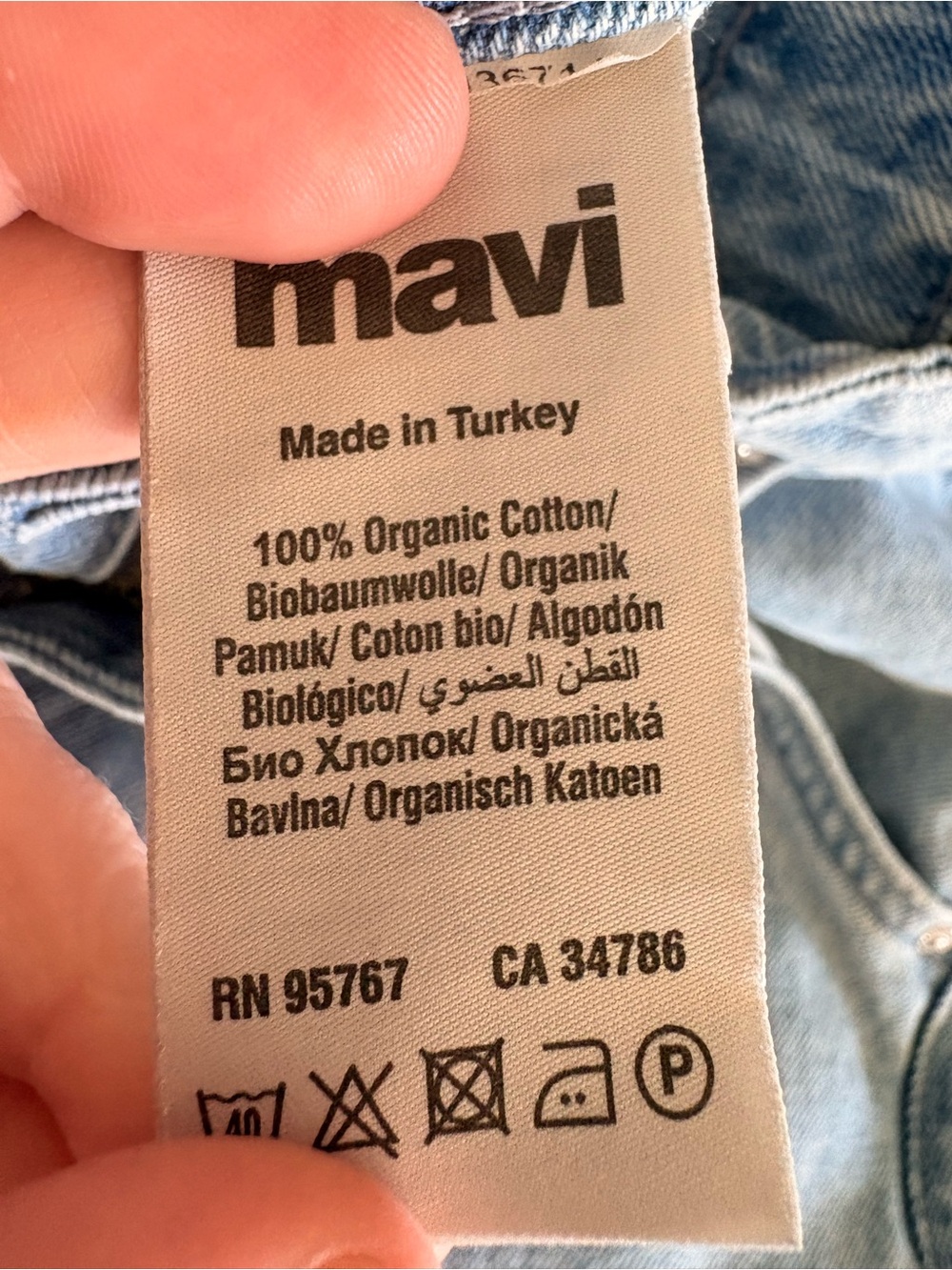 Mavi Laura High waisted pleated jeans - Picture 5 of 5